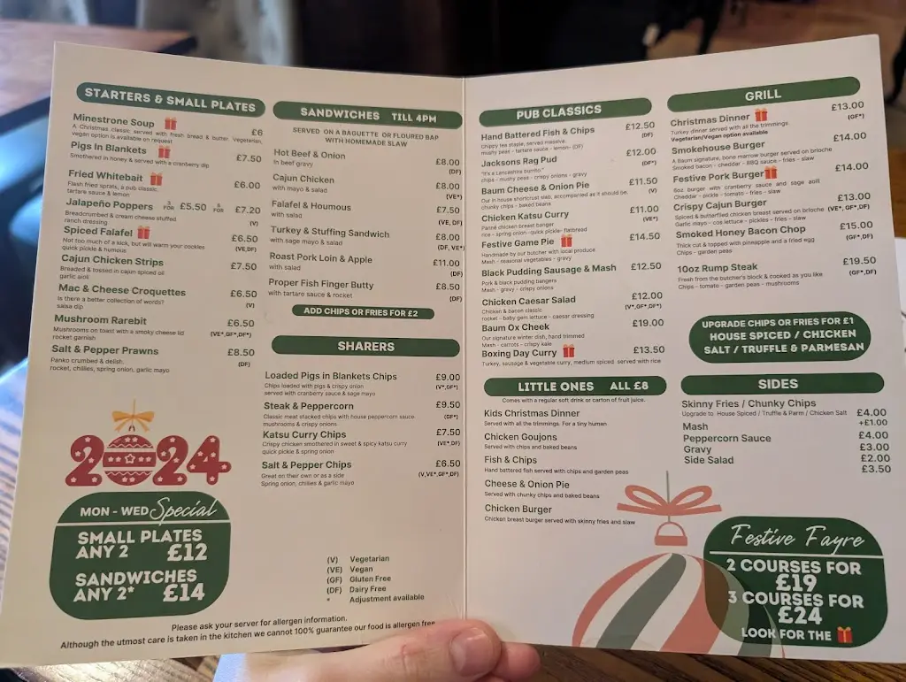 Menu_The Baum_Borough of Rochdale_image_1