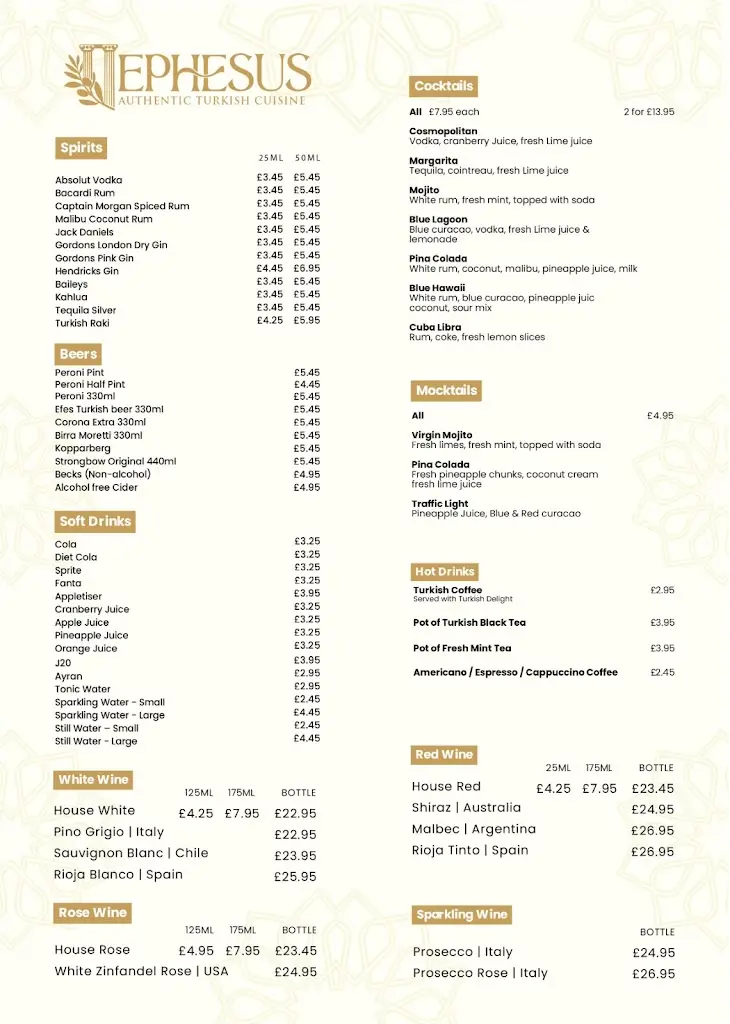 Menu_Ephesus - Authentic Turkish Cuisine_Borough of Rochdale_image_2