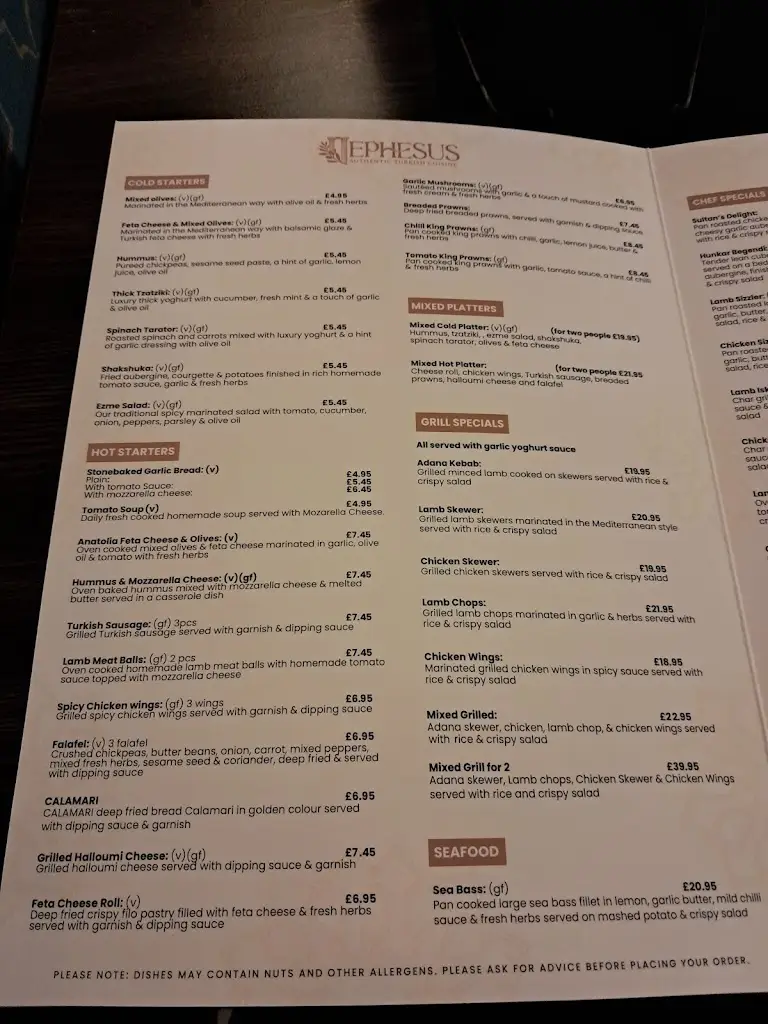 Menu_Ephesus - Authentic Turkish Cuisine_Borough of Rochdale_image_4