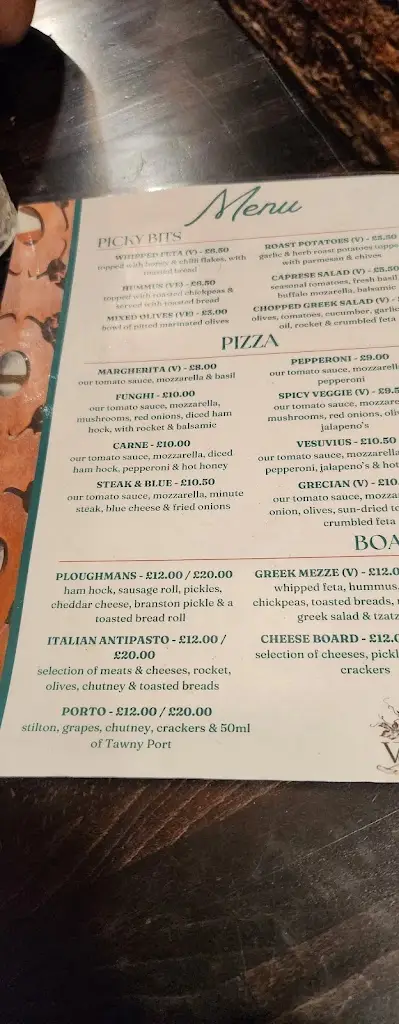 Menü_Vicolo Del Vino_Borough of Rochdale_Bild_2