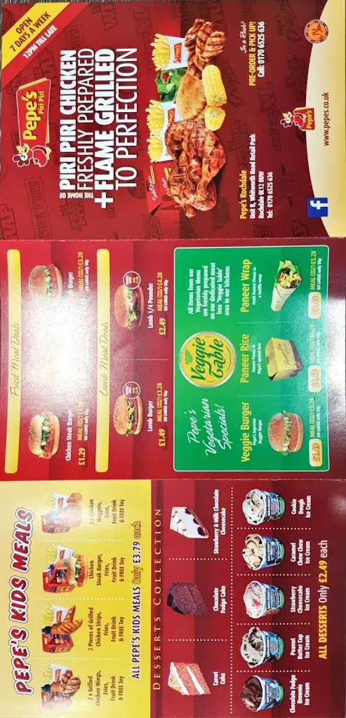 Menu_Pepe's_Borough of Rochdale_image_1