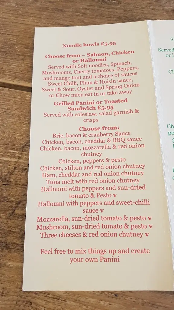 Menu_Caffe Torta_Borrowash_image_4