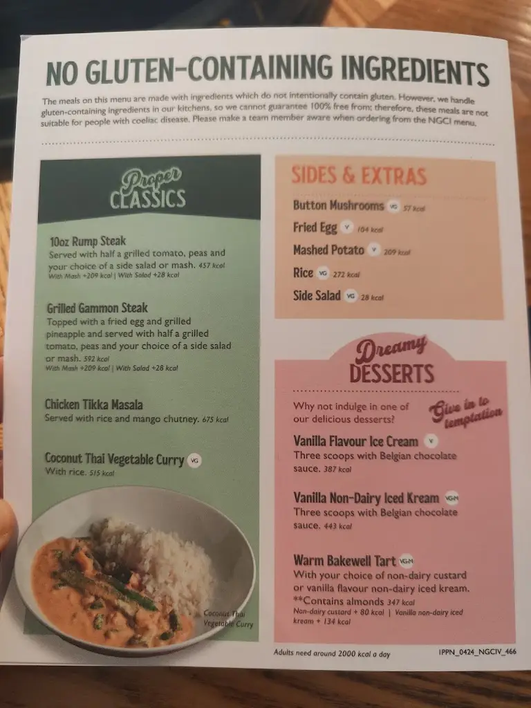 Menu_Queens Head Ockbrook_Borrowash_image_1