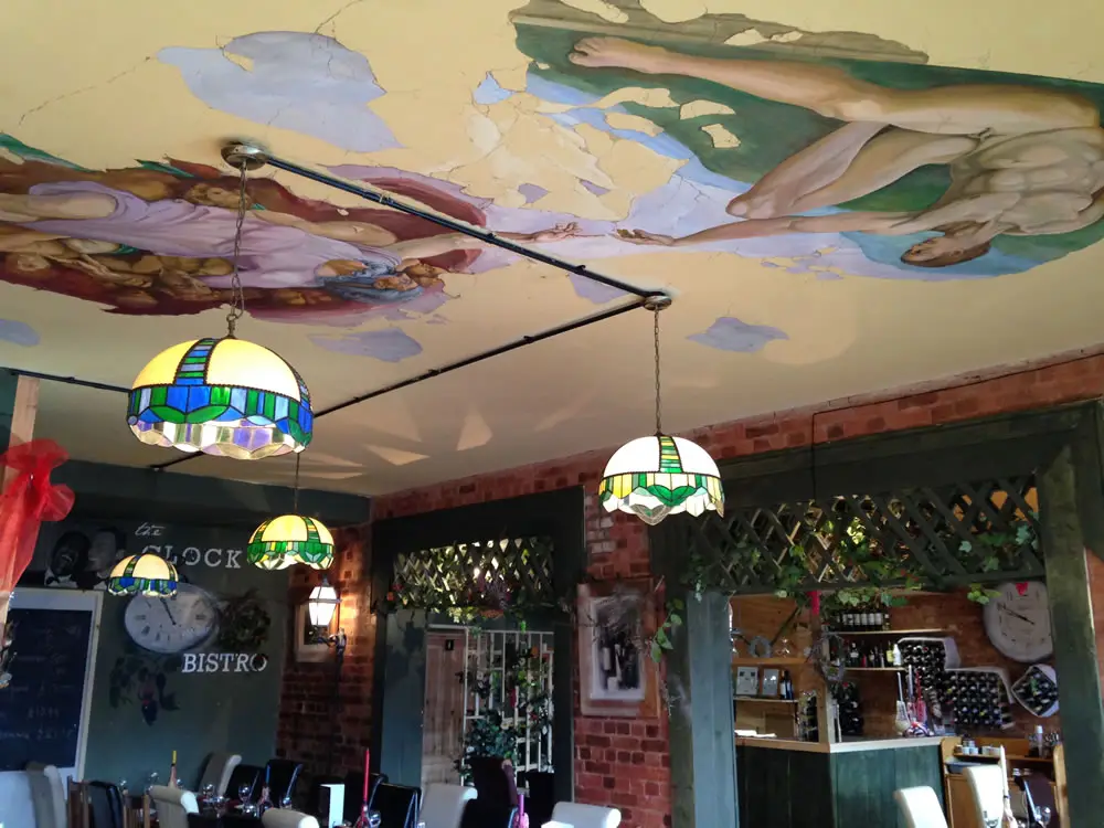 Clock Bistro Restaurant in Borrowash