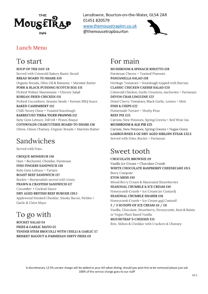 Menu_The Mousetrap Inn_Bourton_image_2