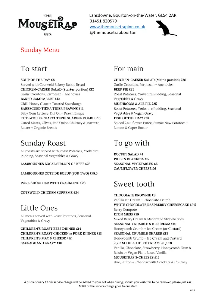 Menu_The Mousetrap Inn_Bourton_image_3
