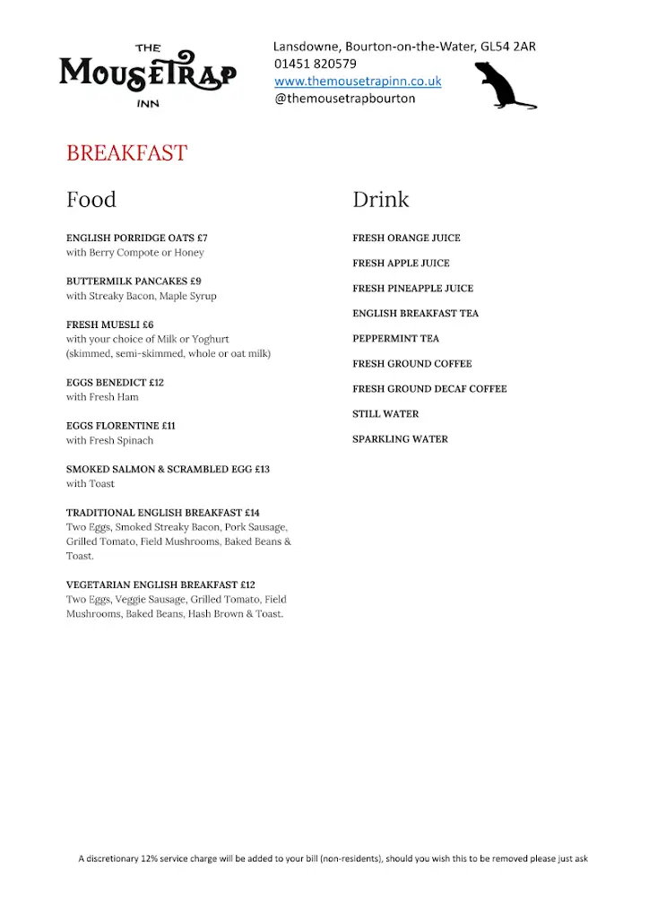 Menu_The Mousetrap Inn_Bourton_image_4