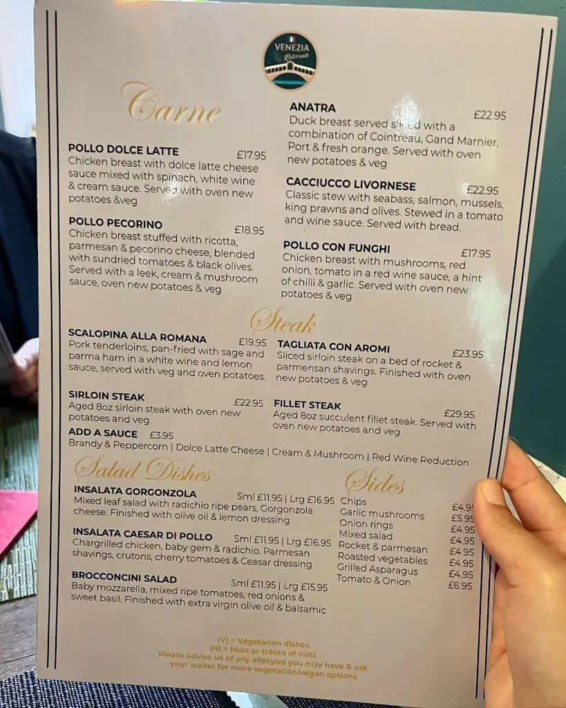 Menu_Venezia Italian Restaurant Bourton_Bourton_image_1