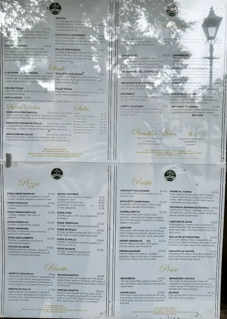 Menu_Venezia Italian Restaurant Bourton_Bourton_image_4