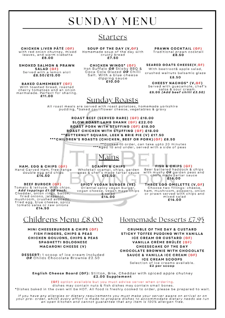 Menu_The Bell Inn Bovingdon_Bovingdon_image_2