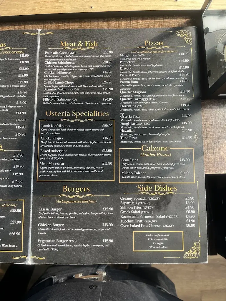 Menu_Osteria Bar and Restaurant_Bovingdon_image_3