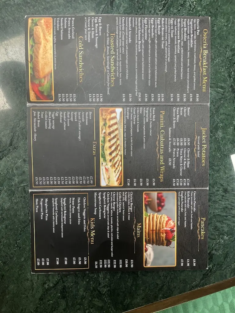 Menu_Osteria Bar and Restaurant_Bovingdon_image_4