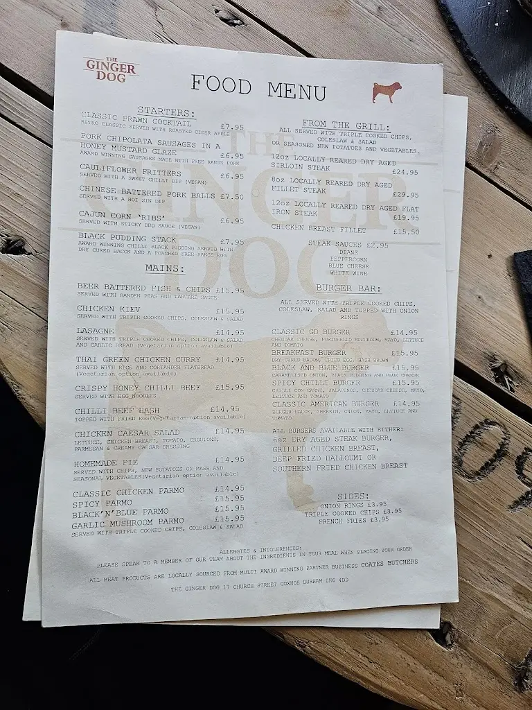 Menu_The Ginger Dog_Bowburn_image_4