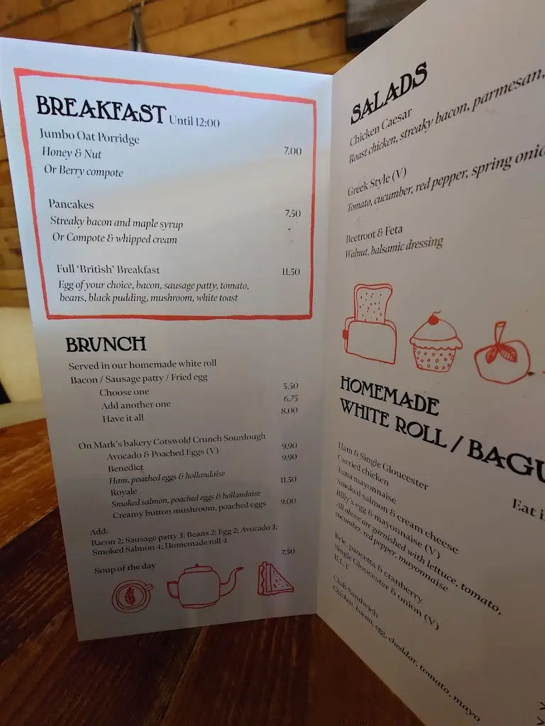 Menu_La Reine_Bourton on the Water_image_4