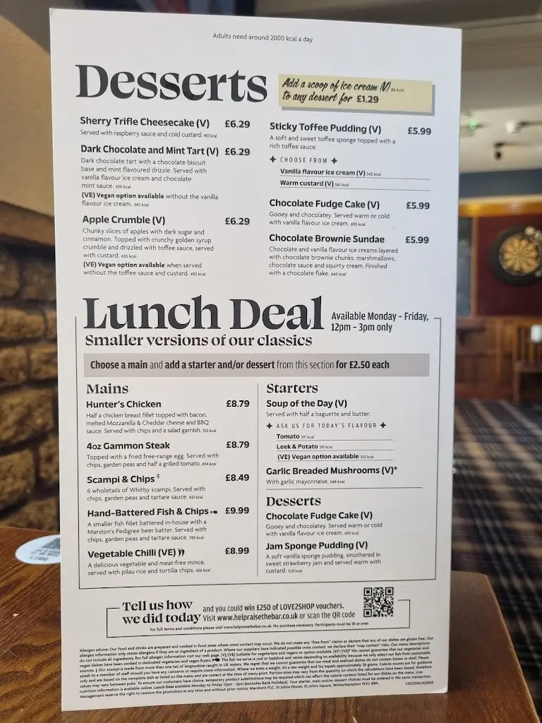 Menu_Kingsbridge_Bourton on the Water_image_2