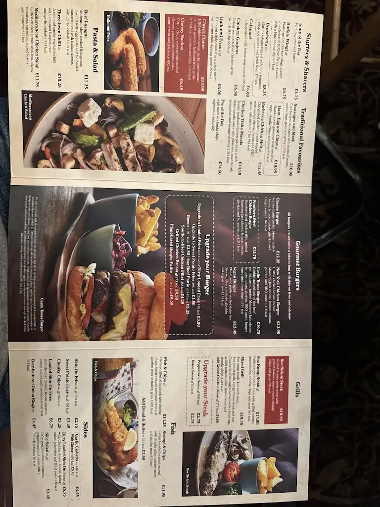 Menu_Castle Carvery - Clocktower_Bowthorpe_image_4