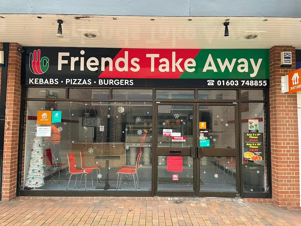 Friends Takeaway restaurant in Bowthorpe