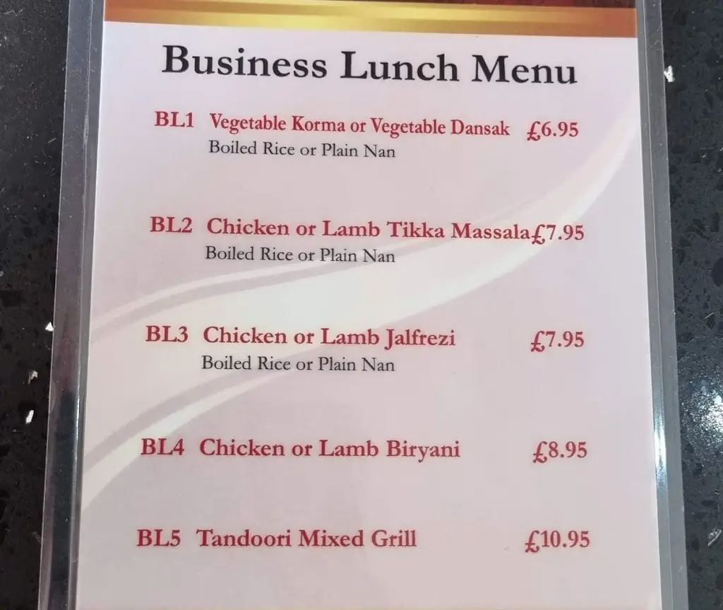 Menu_The Coriander_Bourne End_image_4