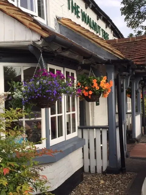 The Walnut Tree restaurant in Bourne End