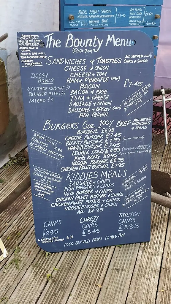 Menu_The Bounty_Bourne End_image_1
