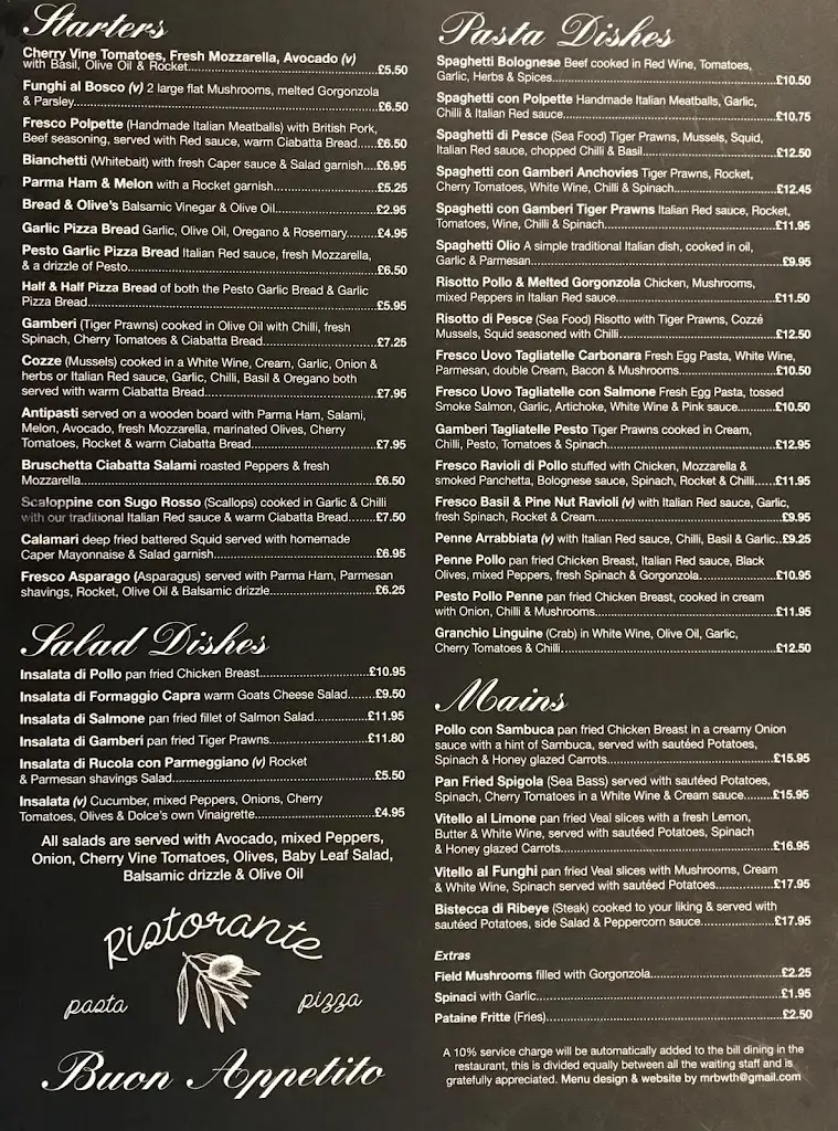 Menu_Dolce Vita_Bourne End_image_1