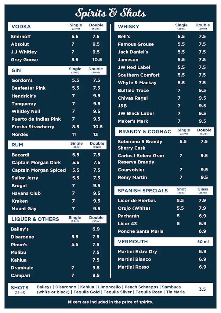 Menu_Lolas Spanish Tapas Restaurant_Bournemouth_image_1