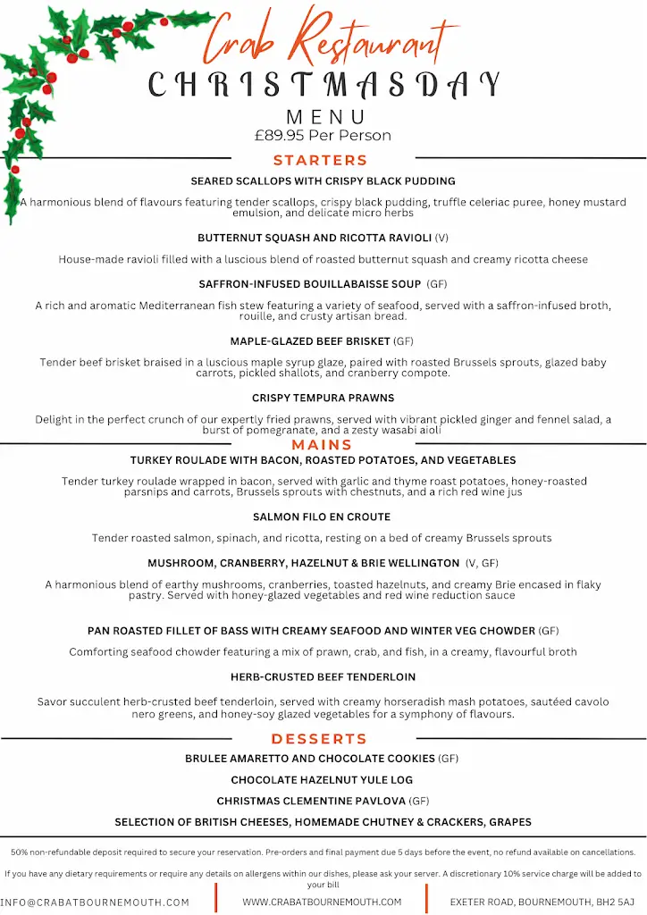 Menu_Crab at Bournemouth_Bournemouth_image_1