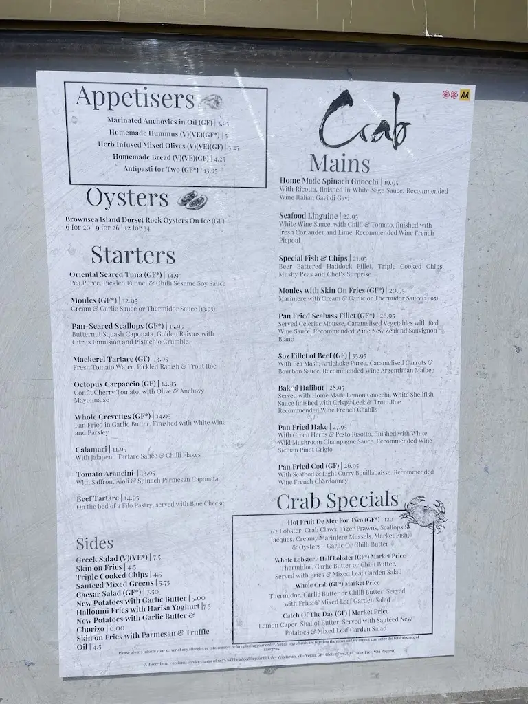 Menu_Crab at Bournemouth_Bournemouth_image_4