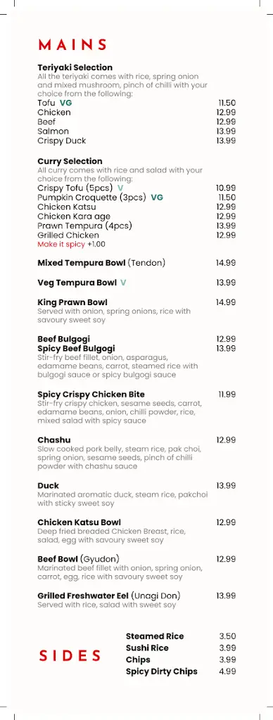 Menu_Kazoku Pan Asian Bournemouth_Bournemouth_immagine_3