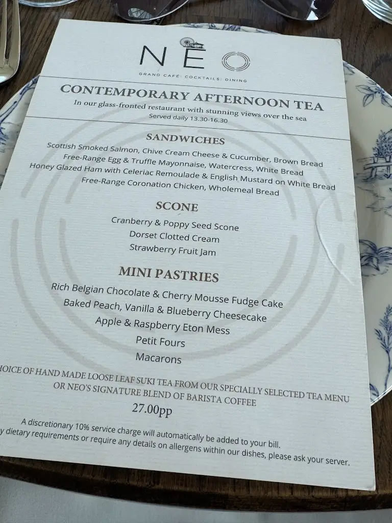 Menu_NEO Restaurant & Bar Lounge_Bournemouth_image_2