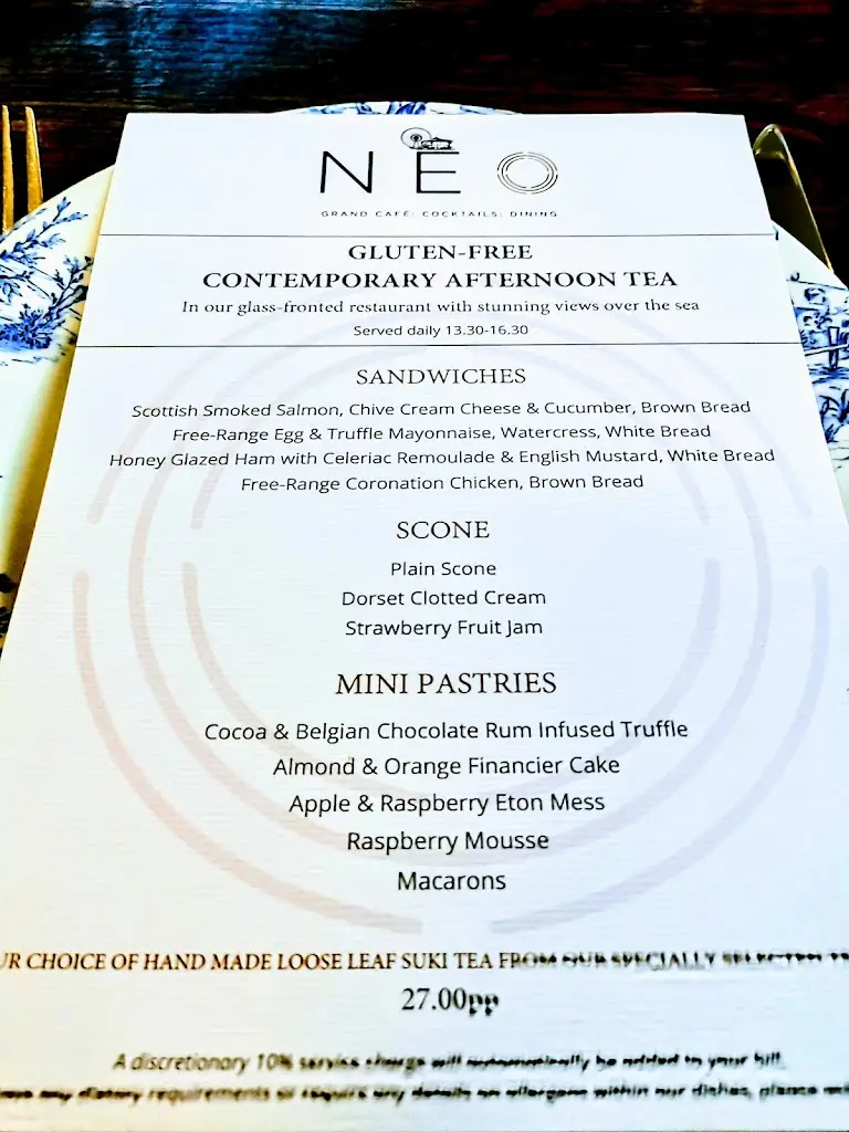 Menu_NEO Restaurant & Bar Lounge_Bournemouth_image_3