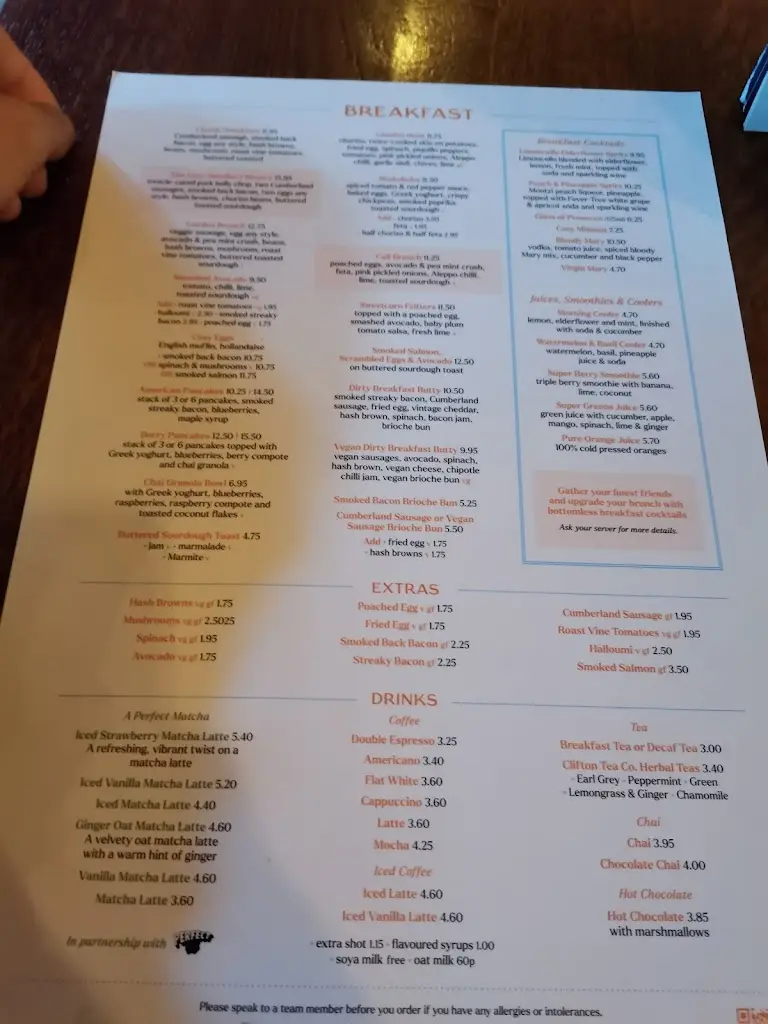 Menu_Cosy Club_Bournemouth_image_4