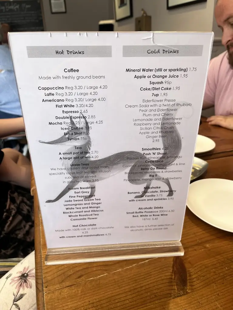 Menu_The Ginger Fox Cafe_Bourne_imagen_3
