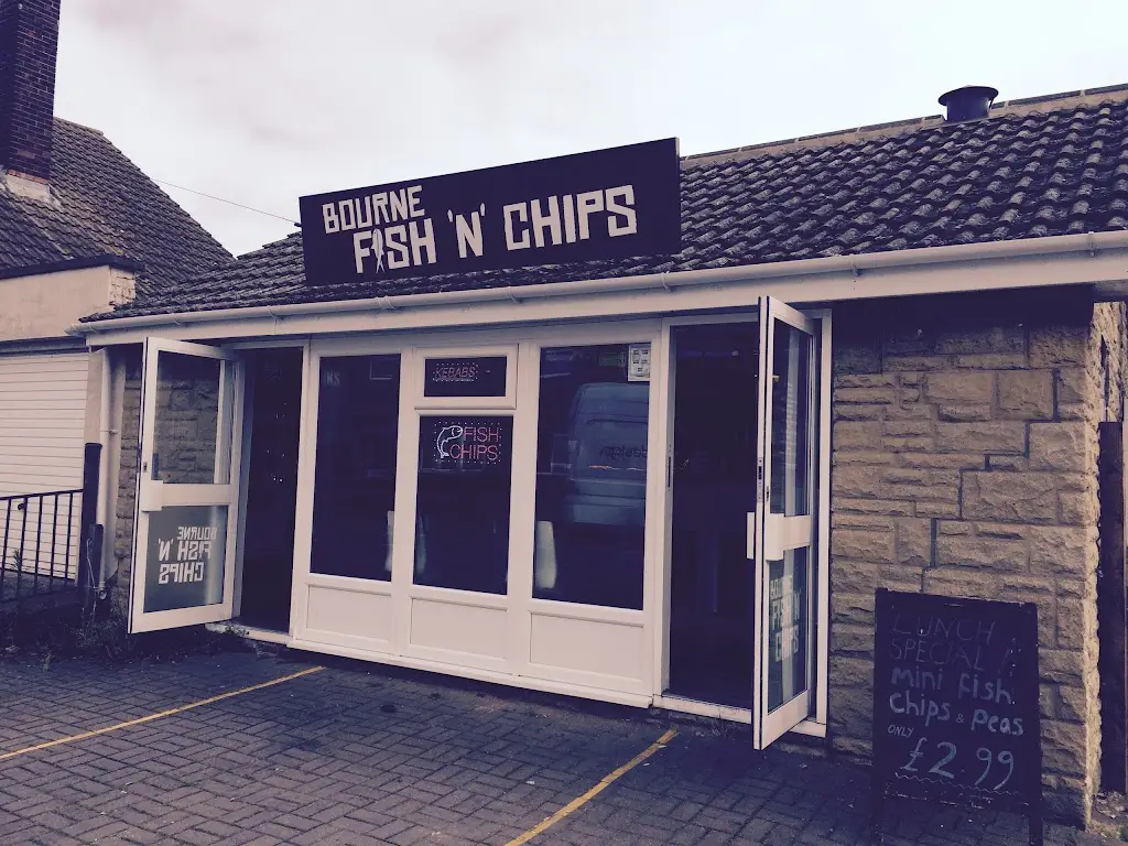 Bourne Fish N Chips restaurant in Bourne