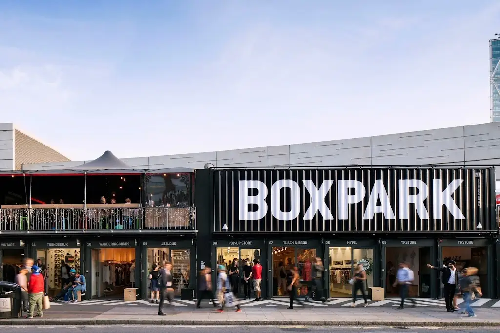 BOXPARK Shoreditch Restaurant in Box