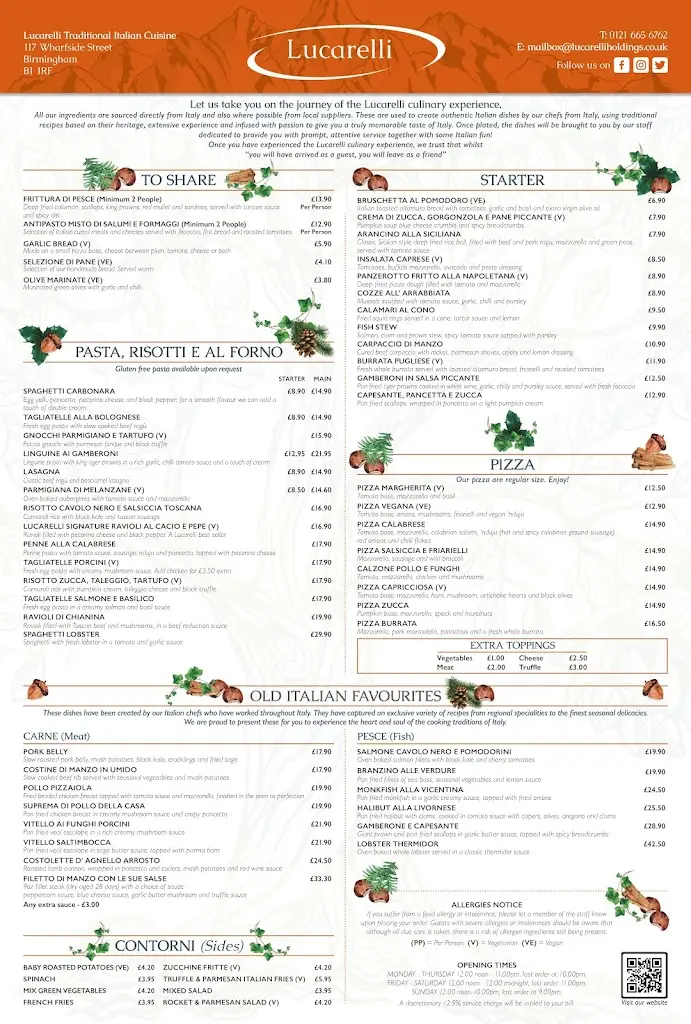 Menu_Lucarelli Restaurant Mailbox_Box_image_2