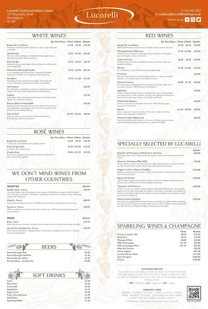 Menu_Lucarelli Restaurant Mailbox_Box_image_3