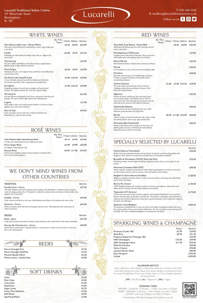 Menu_Lucarelli Restaurant Mailbox_Box_image_4