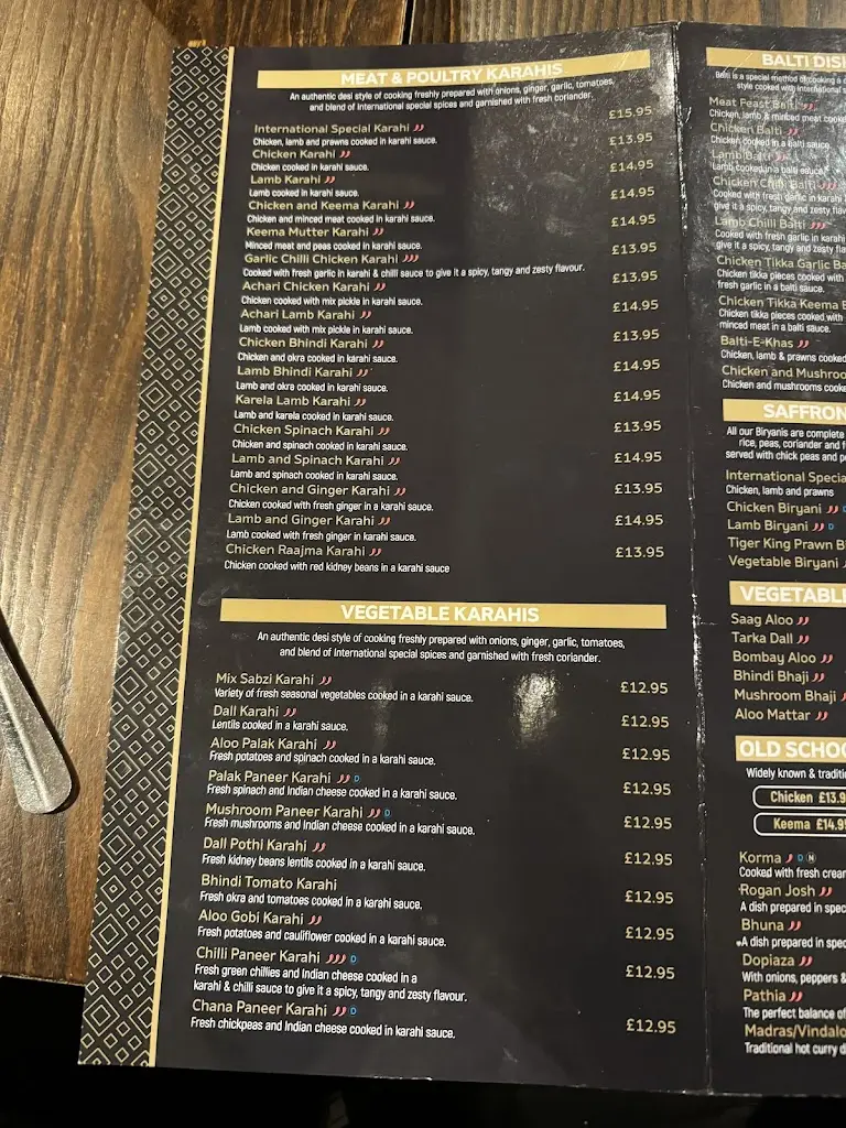 Menü_International Restaurant_Bradford_Bild_1