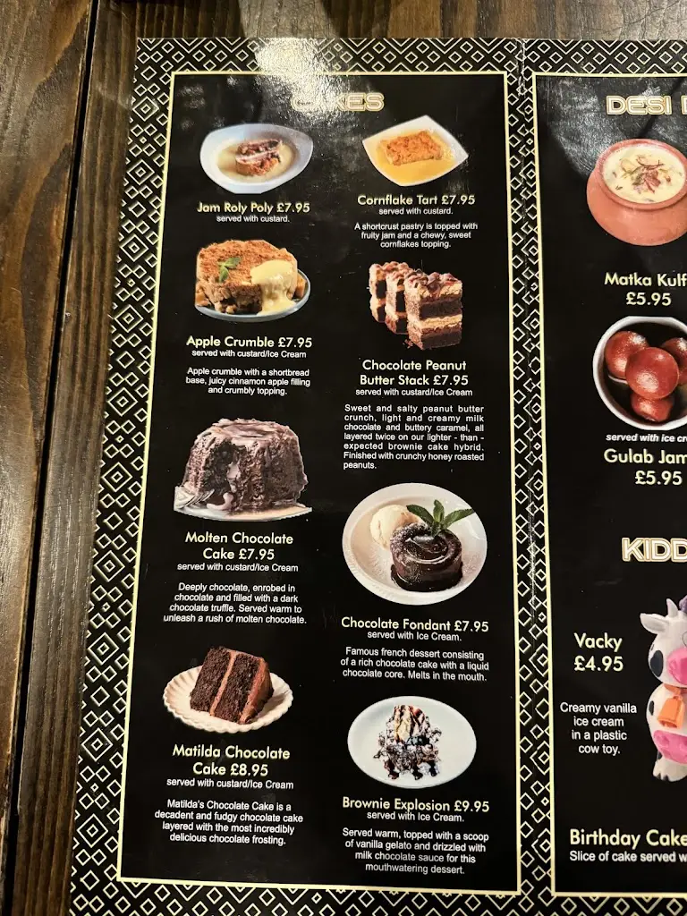 Menü_International Restaurant_Bradford_Bild_2