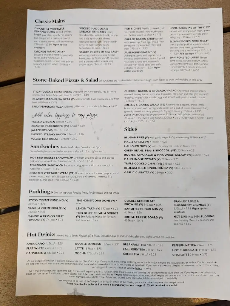 Menu_The Golden Retriever_Bracknell_image_1