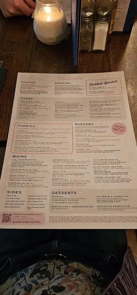 Menu_Las Iguanas - Bracknell_Bracknell_immagine_3