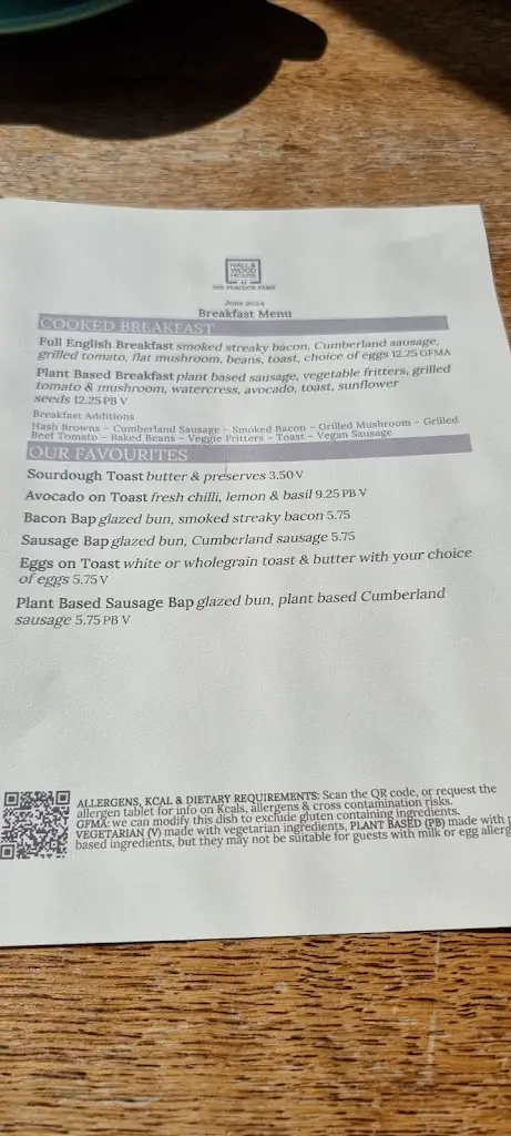 Menu_The Peacock Farm_Bracknell Forest_image_2
