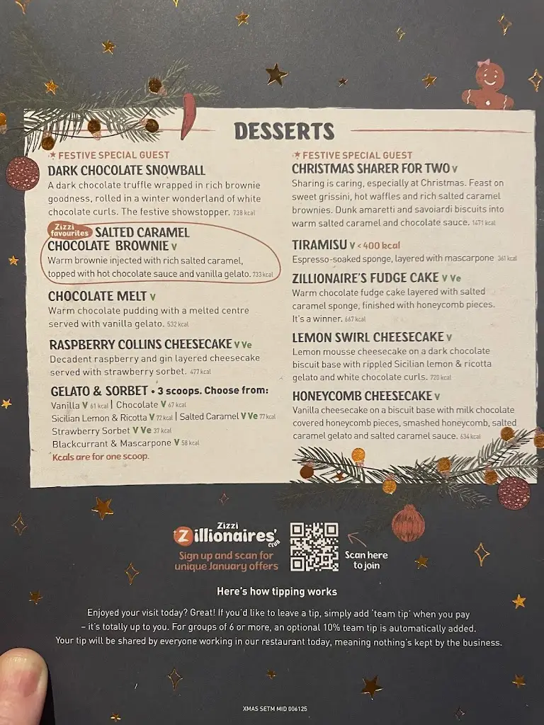 Menu_Zizzi - Bracknell_Bracknell Forest_immagine_2