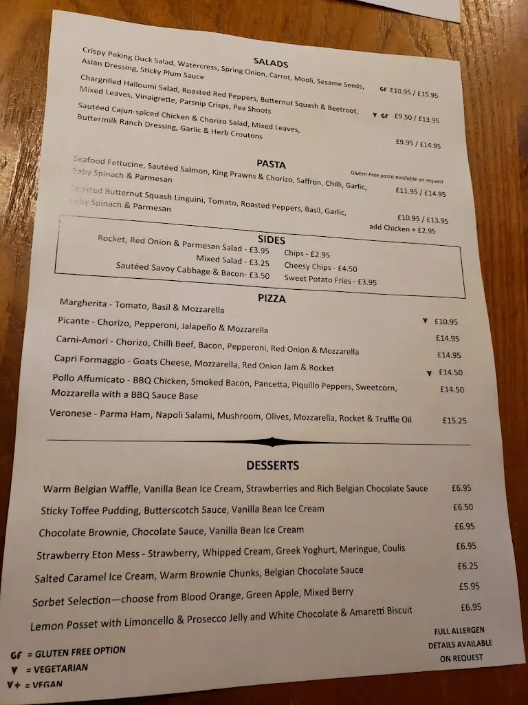 Menu_Stag & Hounds_Bracknell Forest_immagine_2