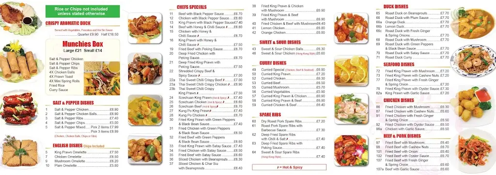 Menu_China China_Bracebridge Heath_image_2