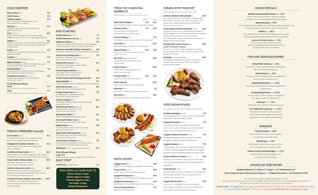 Menu_Turquaz Restaurant aldershot_Aldershot_image_1