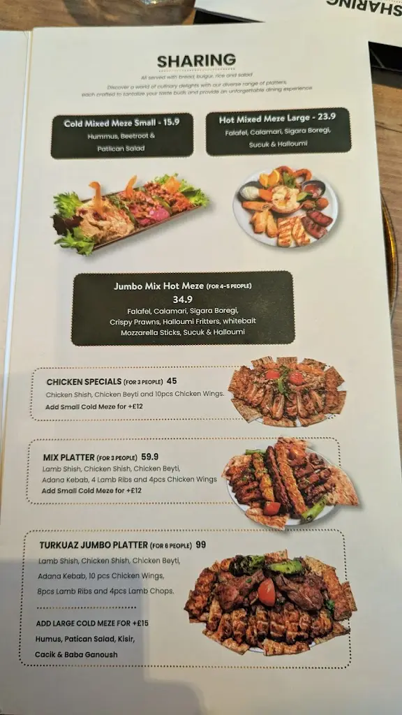 Menu_Turquaz Restaurant aldershot_Aldershot_image_3