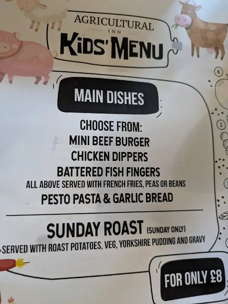 Menu_The Agricultural Inn_Bradninch_immagine_3