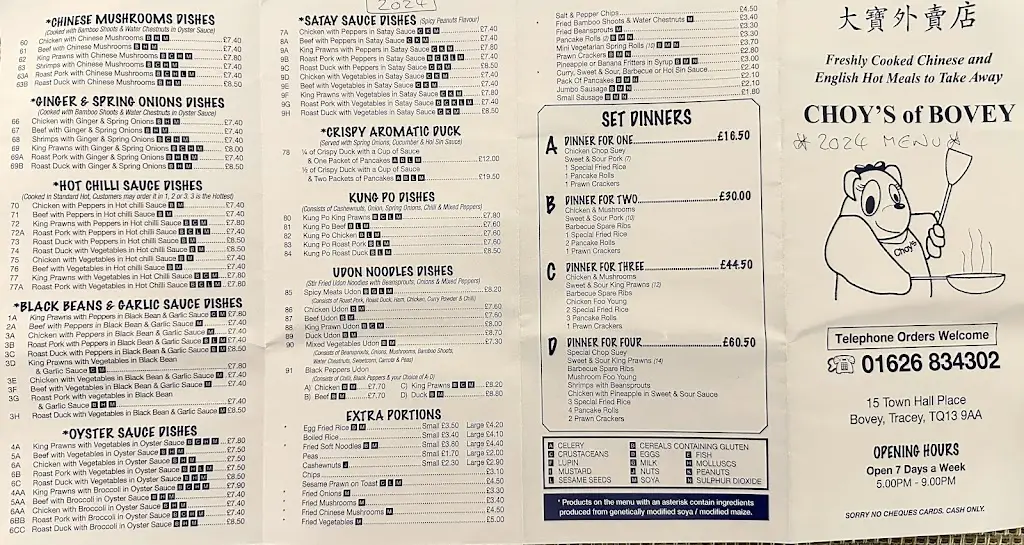 Menu_Choys Of Bovey_Bovey Tracey_image_3